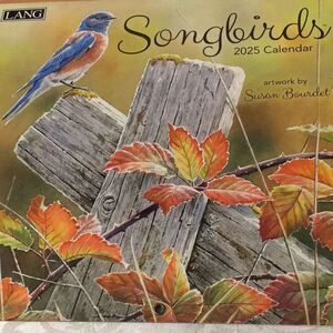 LANG Songbirds 2025 Calendar - GREAT FOR CRAFTS